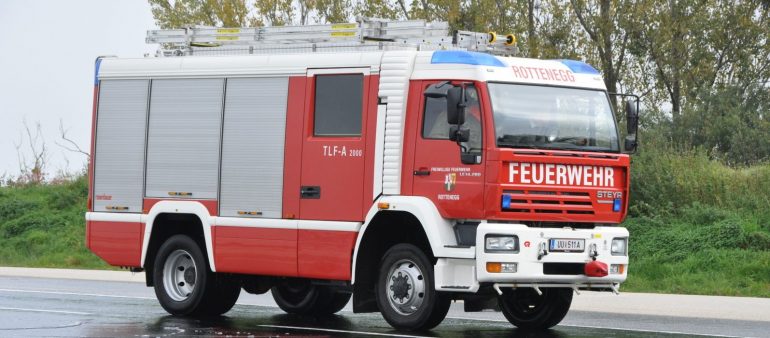 Brandverdacht in der Sportplatzstraße