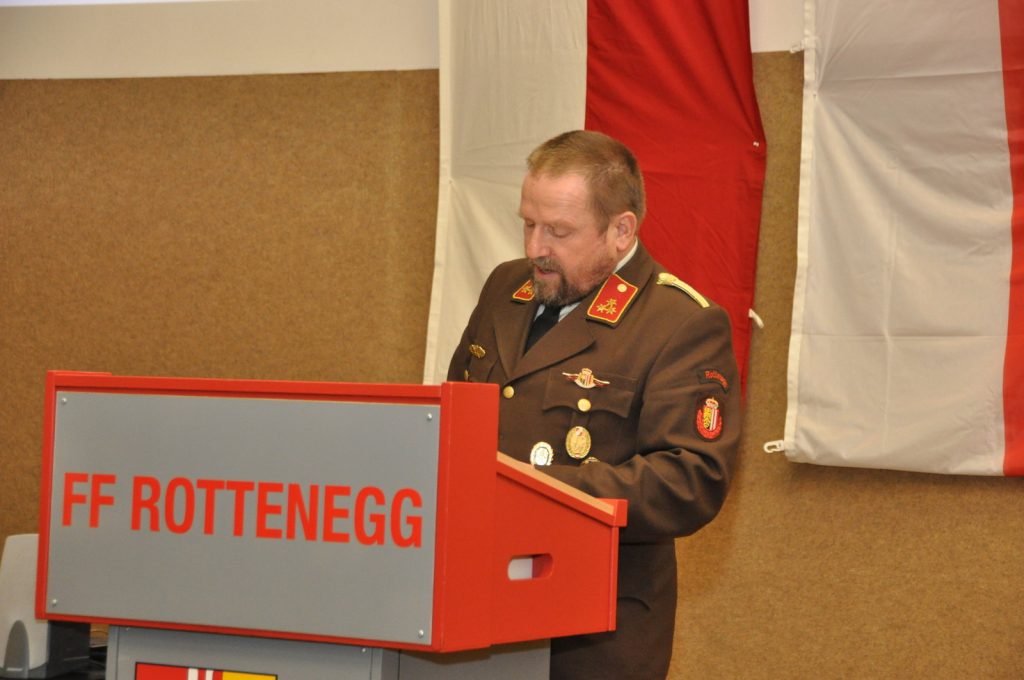 Wolfsteiner Rudolf bei der Jahresvollversammlung am 10.02.2017