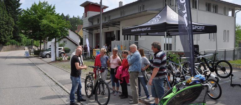 FF Rottenegg unterstützte E-Mobilitätstag