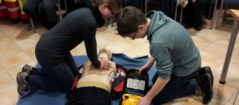 Erste-Hilfe-Auffrischungskurs in Rottenegg am 9. Februar