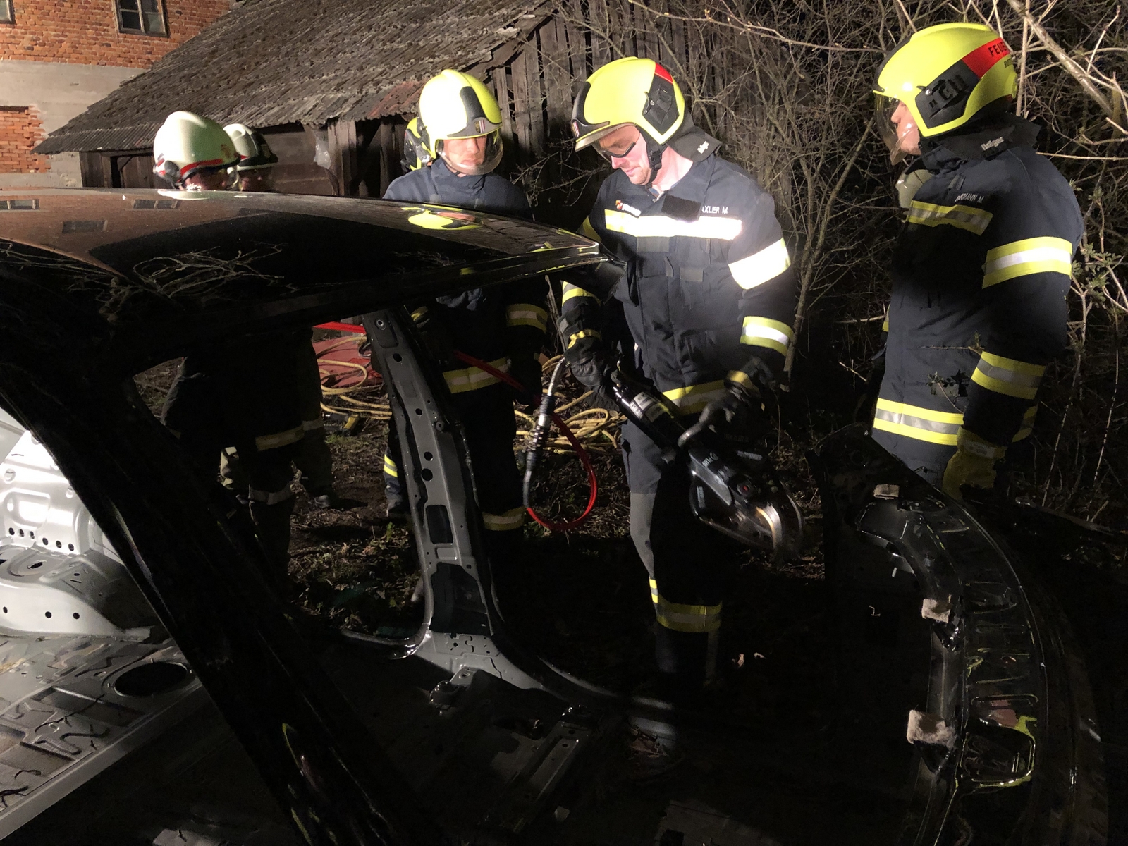 2019-03-21 Übung mit Hydraulischem Rettunggerät