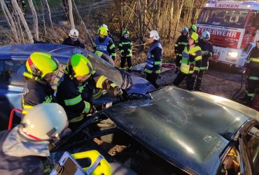 Einsatzübung mit Feuerwehr Lacken