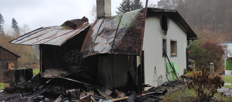 Brand im Großen Rodltal