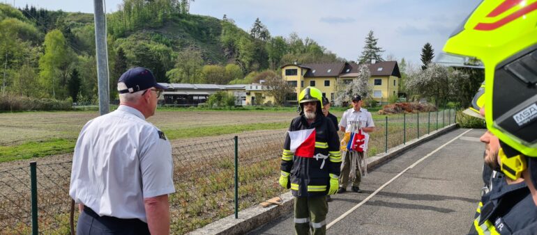 THL-Prüfung bei der Feuerwehr Rottenegg