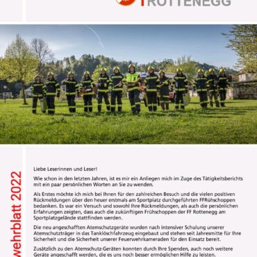 Feuerwehrblatt 2022