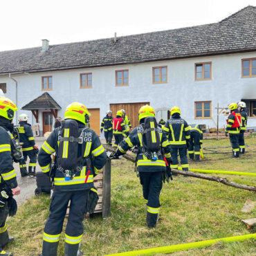 Brand Landwirtschaftliches Objekt